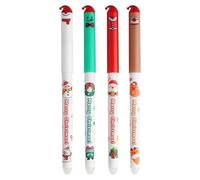 Generico Holiday Drawing Pens - 5.75 Inches Erasable Writing Tools | PP Smooth Fine-Tip Pens 0.5mm - Creative Sketching Journaling Drafting Crafting Ideal For Students Teachers Artists