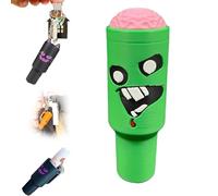 Generico Holiday Edition Mini Tumbler Keychain Container, Halloween Mini Cup Keychain Chapstick Holder, Halloween Keychains for Backpack Decor for Women Men (1pcsD)