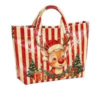 Generico Holiday Tote - Reusable Waterproof Christmas Shopping Bag