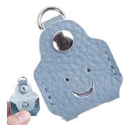 Generico Home Key Cover, Smiling Face Anti-Theft, Leather Key Protector, Ideal For Men Homeowners Travelers Professionals Students Home Office Apartment Dorm Daily Commute Travel Shopping