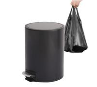 Generico Home Kitchen Bin - Bathroom Bin | 22.5x22.5x30cm Waste Bins Kitchen With Compact Design, Metal Basket Trash Storage For Cleaning, Toilet Trash Basket, Toilet Waste Bins For Disposal Use