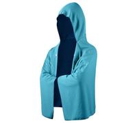 Generico Hooded Towel, Adult Bath Cape, 55.12x23.62 inches Quick Dry Fabric, Uv Blocking Lightweight Cover, Hooded Poncho for Beach Trip, Yoga, Cruise, Swimming Pool, Sports, Boat, Dockside Lounging