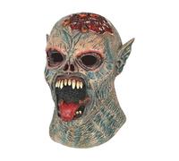 Generico Horror Head, Halloween Scary Hood, Realistic Role Play Prop, Spooky Costume Accessory, Lightweight Wearable Design, For Haunted House Theme Park Outdoor Shows, 9.06x11.42 Inches
