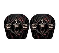Generico Horror Headrest Cover, Car Interior Accessory, Seat Headrest Wrap