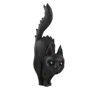 Generico Horror Ornament Table Centerpiece, Halloween Witch Doll Decor | Witch Black Cat Pumpkin Ghost Spooky Resin Sculpture, Decorative Table Centerpiece for Bedroom, Living Room