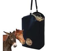Generico Horse Hay Bag, Waterproof Oxford Cloth Hay Net for Horses, Multifunctional Pet Accessories, Lightweight Food Storage Container for Sheep, Cattle,18.11x13.78x7.09 inches