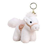Generico Horse Keychain - 2026 Year Of The Horse Keychain | Cartoon Soft Plush Cloud Embroidery Supplies | Soft Plush Cartoon For Family Friends Colleagues | For Students Women Birthday Festival Home