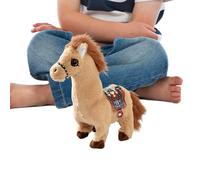 Generico Horse Plush, Engaging Doll Interactive Electric Figurines, Precision Motor Technology Horse Plush Pillow - Pocket-Sized For Children Toddler Kids Girls Riding Farm Baby Party