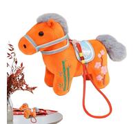 Generico Horse Stuffed Animal - 2026 Huggable Plush Ornament, Chinese New Year Stuffed Doll with Soft Design, Plush Toy for Home, Playroom, Nursery, Travel, Car Stuff Ornament Cute Style