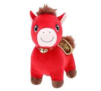 Generico Horse Stuffed Animal - Soft New Year Mascot Doll, Soft Lucky New Year Figure | 2026 Horse Stuffed Animal For Kids Adults Sofa Bedside Table Couch Desk Bed Nursery Birthday Christmas Party