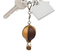 Generico Hot Air Balloon Keychain, Leather Bag Charm, 2.17inch Easy Use Pendant Making Kit with Complete Supplies, Long Lasting Craft Kit, Art Accessory with Style, Diy Tool for Adults Professionals