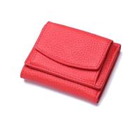 Generico Houtangduty Mini Wallet, Houtndguter Rfid Wallet, Houtang Walle, Blocking Card Holder Organizr with Coin Pouch bag (Rose Red)