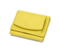 Generico Houtangduty Mini Wallet, Houtndguter Rfid Wallet, Houtang Walle, Blocking Card Holder Organizr with Coin Pouch bag (Yellow)