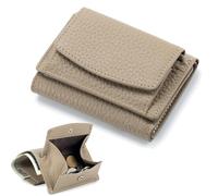 Generico Houtangduty Mini Wallet, Houtndguter RFID Wallet, New Leather Rfid Blocking Card Holder Organizer Pocket Mini (Gray)