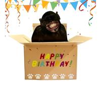 Genérico Humorous Birthday Greeting - 3D Funny Celebration, Creative Party Surprise, Message Holder, Colorful Decorative Design | Happy Birthday For Men Women Boys Girls Friends Fa