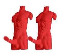 Generico Hung Hook Fun Muscular Man Wall Hook, 3D Muscle Man Coat Hanger for Bathroom Bedroom, Wall Mounted Muscle Men Hooks for Towels Coats and Bags, Unique Humorous Home Decor