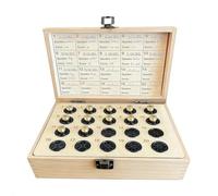 Generico Hunter Memorial Box | 19x13.6x7.5cm Vintage Display Case With Deer Pattern | 20 Slot Shell Organizer | Keepsake For Father Boyfriend Husband Grandpa Nightstand Shelf Bedroom Living Room