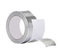 Generico Hvac Foil Tape | Waterproof Silver Tape For Ductwork | Multifunctional Home Decoration Tapes For Air Conditioning, Sealing, Insulation, Repair Of Air Ducts And Metal