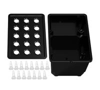 Generico Hydroponics Growing System Kit, 15 Pods Cultivation Planter, Indoor Hydroponic System with Versatile Efficient Water Circulation Design, Easy Grow Kit for Balcony Garden Greenhouse