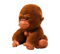 Generico Hyper Realistic Plush - 20cm Soft Stuffed Monkey Animal | 7.87 Inch Large, Toy, Cuddly Doll, Gibbon Primate, Home Decor, Hugging Bedroom Living Room
