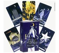 Generico I Am Not a Doll Tarocchi, Mazzo di Carte dei Tarocchi Dark Fantasy, 78 Carte con Custodia Decorativa, Illustrazioni Artistiche Notturne