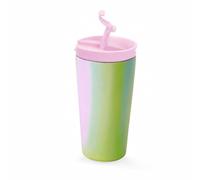 Generico I-Drink Tazza Termica Acciaio Bottles con Incisione Inclusa Personalizzabile a Doppia Parete 350ml (Rainbow Dream)