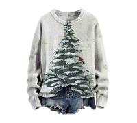 Generico I Miei Ordini Felpa Donna Natalizia Maglia Natale Uomo Maglia Natale Bambino Felpa Lunga Maglioncino Natale Famiglia Abito Maglione Donna Maglione di Natale Felpa Cotone Donna
