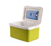 Generico Ice Box Cooler - PP PE Insulation Layer 6-9L | Leakproof Portable Thermal Cooler Box With Ergonomic Handle | Drinks Snacks BBQ Picnic Camping Travel Beach Coołer Storage