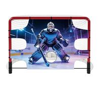 Generico Ice Hockey Goal Targets - Rebounder Mat | Professional Practice Net | Accuracy Training Gear for Kids Girls Teens Adult Street Sports Outdoor Indoor Field Floor