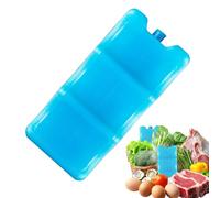Generico Ice Packs for Lunch Boxes - Reusable Freezer Packs | Long-Lasting Cooling Blocks | 400ml Capacity, for Food Medicine Refrigeration Breast Milk Preservation Picnic Beach Camping
