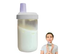 Generico Iced Coffee Cup - 500ml Transparent Straw With Lids | Reusable Leakproof Drinking | Unbreakable Mug Water Drinkware | Portable Tea Tumbler For Juice Milk Drinks School Travel Outdoor