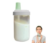 Generico Iced Coffee Cup - 500ml Transparent Straw With Lids | Reusable Leakproof Drinking | Unbreakable Mug Water Drinkware | Portable Tea Tumbler For Juice Milk Drinks School Travel Outdoor