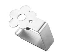 Genérico Ideal Clips For Home, Kitchen, Restaurant, Weeding, Picnic, Patio and Party | Tablecloth Clips For Outdoor Tables,Picnic Table Clips Stainless Steel Table Cloth Holders |