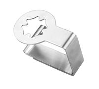 Genérico Ideal Clips For Home, Kitchen, Restaurant, Weeding, Picnic, Patio and Party | Tablecloth Clips For Outdoor Tables,Picnic Table Clips Stainless Steel Table Cloth Holders |