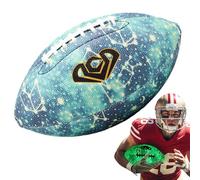 Generico Il calcio si, il calcio si - Pallone da Night Ball Super Grip Junior Taglia 6/9,Impermeabile to Sport Football americano doppio allacciato per gli appassionati di