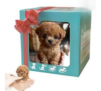 Generico Il mio cucciolo robot realistico, cuccioli di robot che si comportano come un vero cane, camminano, abbaiano e scodinzolano, cane intelligente, nuovo 2025 (C)