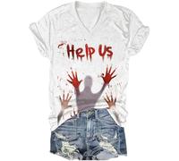 Generico I'm Fine It's Not My Blood Stain Bloody Hand Blood Splatter Maglietta