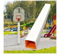 Generico Imbottitura autoadesiva per Pali Quadrati, 15x15 cm, per colonne da Esterno e Supporti per parchi Divertimento, Protezione Bianca Resistente per Sicurezza e Ass
