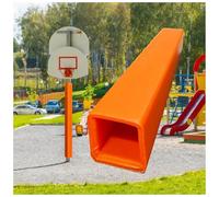 Generico Imbottitura autoadesiva per Pali Quadrati, 7"x7" Arancione, Protezione per colonne Esterne per parchi Divertimento e scantinati, Imbottitura di Sicurezza per pa