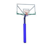Generico Imbottitura for Palo da Basket for Esterni,Imbottitura Avvolgente for Asta Rotonda,Cuscinetti for Palo Parcheggio Adatti A Tutte Le Stagioni,Facili Installare(Blue,Dia 16.5cm/6.5in)