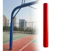 Generico Imbottitura for Palo da Basket for Tutte Le Stagioni, Imbottitura di Sicurezza Resistente for Pali Rotondi, for La Protezione E La Sicurezza dei Giocatori(Red,16.5cm/6.5in)