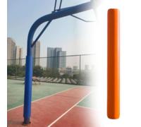 Generico Imbottitura for Palo da Basket for Tutte Le Stagioni, Imbottitura di Sicurezza Resistente for Pali Rotondi, for La Protezione E La Sicurezza dei Giocatori(Orange,14cm/5.5in)