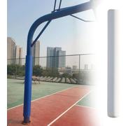 Generico Imbottitura for Palo da Basket for Tutte Le Stagioni, Imbottitura di Sicurezza Resistente for Pali Rotondi, for La Protezione E La Sicurezza dei Giocatori(White,11.4cm/4.5in)
