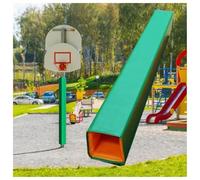 Generico Imbottitura Protettiva autoadesiva per Pali Quadrati, 30x30 cm, Verde, per colonne Esterne e Supporti di parchi Divertimento, Imbottitura di Sicurezza per Pali