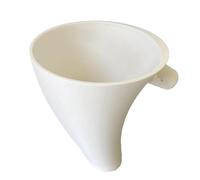 Generico Imbuto per Farina per Kitchen Aid e Miscelatori Planetari, Accessorio Anti-Versamento per Impasti Secchi e Liquidi, Design Precisione per KSM150 e Modelli a Testa Basculante (Bianco)