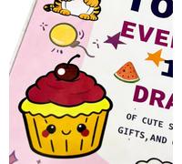 Generico Impara a disegnare, libro da disegno artistico per bambini con 100 modelli, giocattoli divertenti per ragazzi, ragazze, adolescenti, principianti, casa, scuola, aula, dormitorio, viaggi