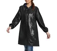 Generico Impermeabile Bici Donna Poncho Antipioggia Traspirante Resistente Alle Rughe Trench Da Pioggia Sportivo Antivento Leggera Impermeabile Con Cappuccio a Vento Per Campeggio Escursionismo 2025