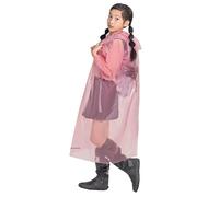 Generico Impermeabile da Pioggia Bambini con Cappuccio Pioggia Poncho per Bambini Riutilizzabile e Copertura Poncho Impermeabile Bambino per Escursioni Ciclismo All'aperto (4-12 Years)