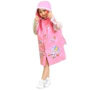 Generico Impermeabile per Bambini con Cappuccio Unisex Poncho Antipioggia Bambino Riutilizzabile e Copertura Poncho Impermeabile Bambino Adatto per attività All'aperto (11-12 Years)