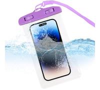 Generico Impermeabile Per Telefono,Borsa Trasparente Per Telefono Touchscreen - Sacca Per Smartphone In Bicicletta,Per Spiaggia Vacanze In Crociera Nuoto Immersioni Kayak Viaggi